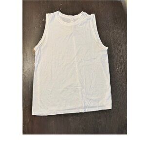 Lululemon All Yours White Tank Size 8